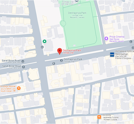 Google Map of Deshpriya park